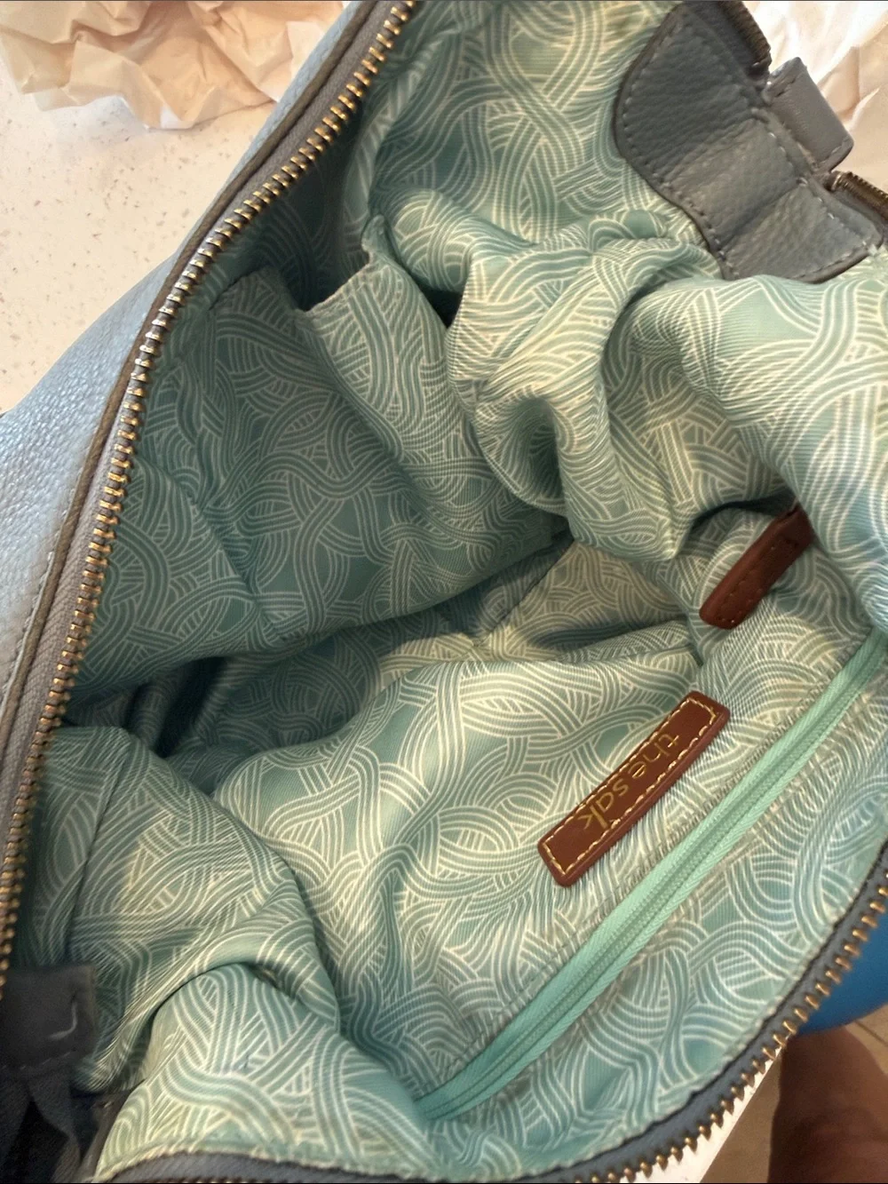The Sak beautiful like new leather hobo bag